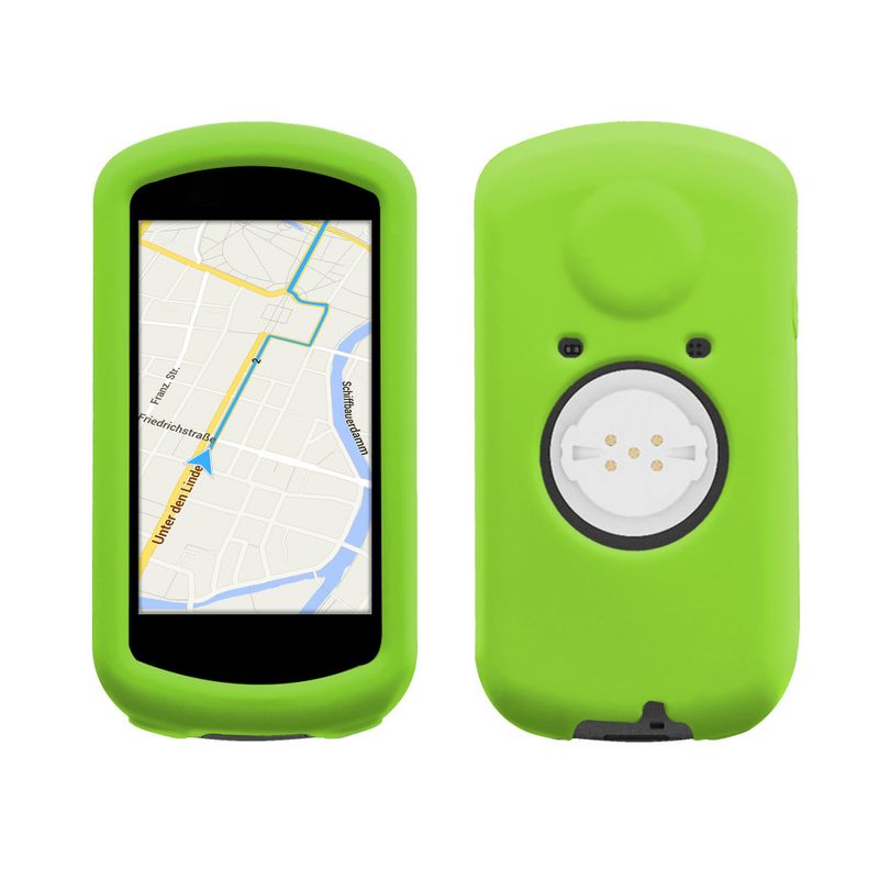 Laptop, Telefoane si Tablete - Wearables si gadgeturi - Gadgeturi - Dispozitive anti-pierdere - Husa de protectie pentru GPS Garmin Edge 1030/Edge 1030 Plus, Kwmobile, Verde, Silicon, 43314.07 - Infinity.ro