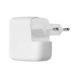 Laptop, Telefoane si Tablete - Telefoane mobile si accesorii - Accesorii Telefoane - Alte accesorii telefoane - Husa Incarcator Kwmobile pentru Apple 35W Dual USB-C Power Adapter, Alb, Silicon, KWM000024YY001C - Infinity.ro