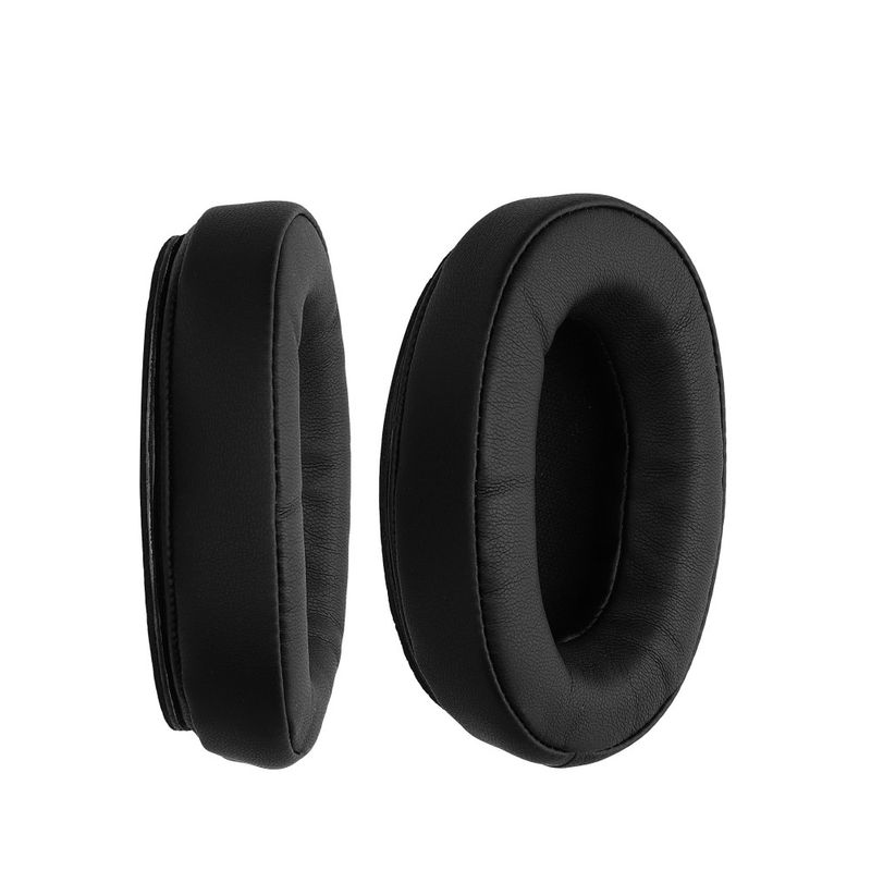 Laptop, Telefoane si Tablete - Wearables si gadgeturi - Wearables - Accesorii wearables - Set 2 Perne de urechi Kwmobile pentru Srhythm NC25/NC35 Noise Cancelling, Negru, Piele ecologica, KWM000024ZV001C - Infinity.ro