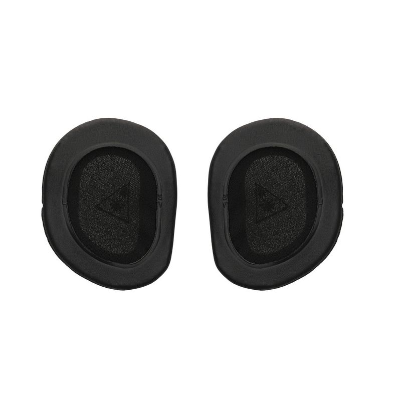 Laptop, Telefoane si Tablete - Wearables si gadgeturi - Wearables - Accesorii wearables - Set 2 Perne de urechi Kwmobile pentru TurtleBeach Beach Recon 70, Negru/Alb, Mesh, KWM000025AK001C - Infinity.ro