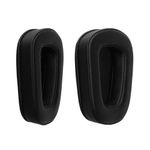 Laptop, Telefoane si Tablete - Wearables si gadgeturi - Wearables - Accesorii wearables - Set 2 Earpads kwmobile pentru Logitech G933/G633, Piele ecologica, Negru, 60362.01 - Infinity.ro