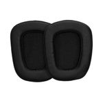 Laptop, Telefoane si Tablete - Wearables si gadgeturi - Wearables - Accesorii wearables - Set 2 Earpads kwmobile pentru Logitech G933/G633, Piele ecologica, Negru, 60362.01 - Infinity.ro