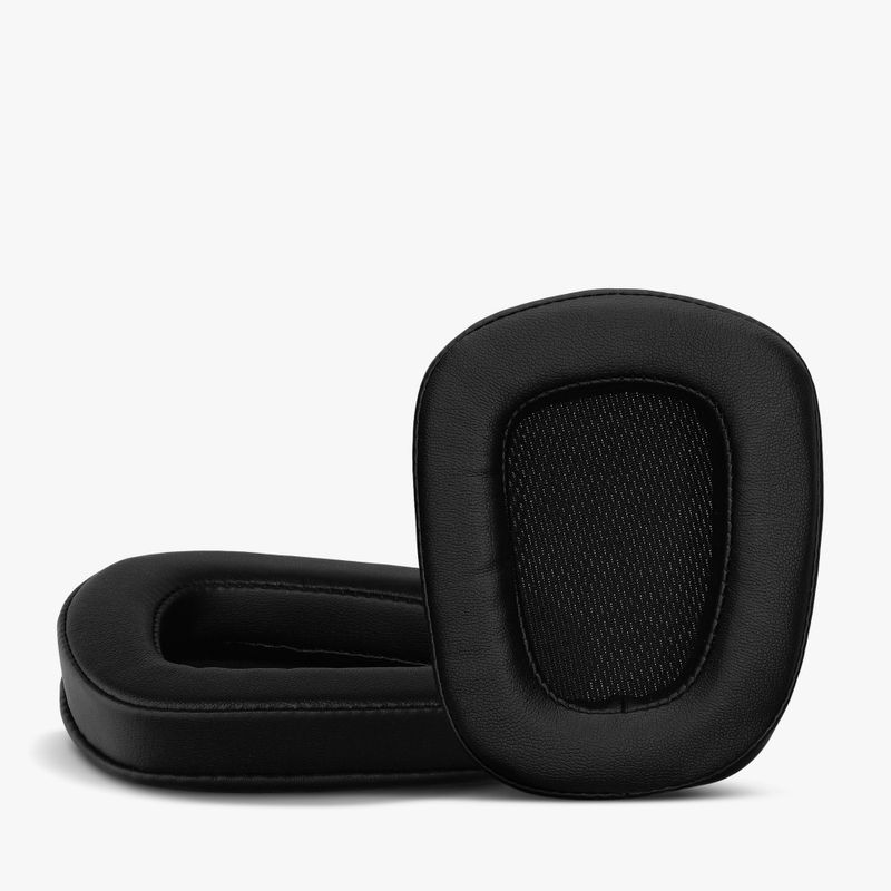 Laptop, Telefoane si Tablete - Wearables si gadgeturi - Wearables - Accesorii wearables - Set 2 Earpads kwmobile pentru Logitech G933/G633, Piele ecologica, Negru, 60362.01 - Infinity.ro