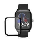 Laptop, Telefoane si Tablete - Wearables si gadgeturi - Wearables - Smartwatch-uri - Set 2 Folii de protectie Kwmobile pentru Amazfit GTS 4 Mini, Transparent/Negru, Polimer, KWM000024VF001C - Infinity.ro