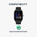 Laptop, Telefoane si Tablete - Wearables si gadgeturi - Wearables - Smartwatch-uri - Set 2 Folii de protectie Kwmobile pentru Amazfit GTS 4 Mini, Transparent/Negru, Polimer, KWM000024VF001C - Infinity.ro