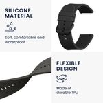 Laptop, Telefoane si Tablete - Wearables si gadgeturi - Wearables - Accesorii wearables - Set 2 Curele Kwmobile pentru Amazfit Bip 5/GTR 4, Negru/Gri, Silicon, KWM000024YT002C - Infinity.ro