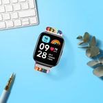 Laptop, Telefoane si Tablete - Wearables si gadgeturi - Wearables - Smartwatch-uri - Curea Kwmobile pentru Xiaomi Redmi Watch 3 Active, Multicolor, Nylon, KWM000025FI002C - Infinity.ro