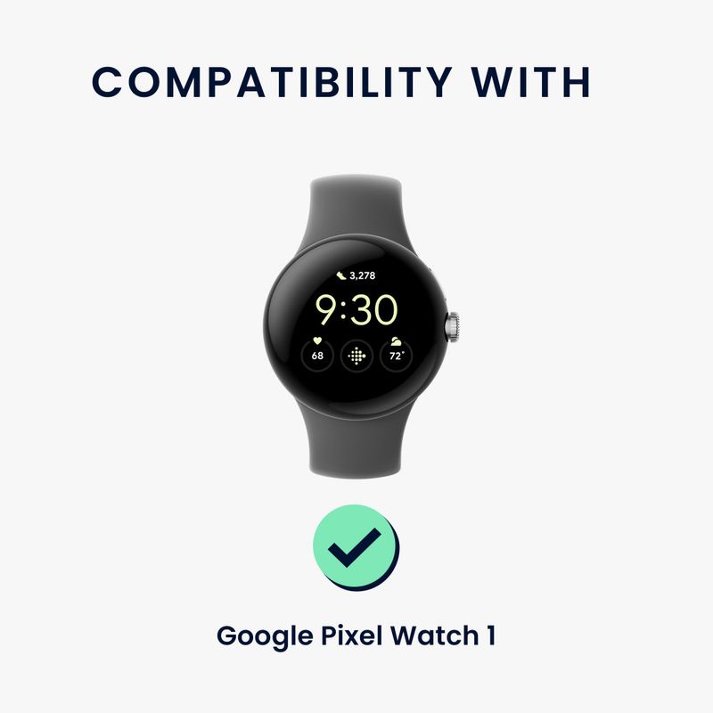 Laptop, Telefoane si Tablete - Wearables si gadgeturi - Wearables - Smartwatch-uri - Docking stand Kwmobile pentru Google Pixel Watch, Alb, Silicon, KWM0000257C002C - Infinity.ro