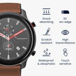 Laptop, Telefoane si Tablete - Wearables si gadgeturi - Wearables - Smartwatch-uri - Set 2 Folii de protectie Kwmobile pentru Amazfit GTR Mini, Transparent/Negru, Polimer, KWM000024VE001C - Infinity.ro