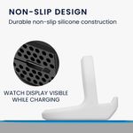 Laptop, Telefoane si Tablete - Wearables si gadgeturi - Wearables - Smartwatch-uri - Docking stand Kwmobile pentru Google Pixel Watch, Alb, Silicon, KWM0000257C002C - Infinity.ro