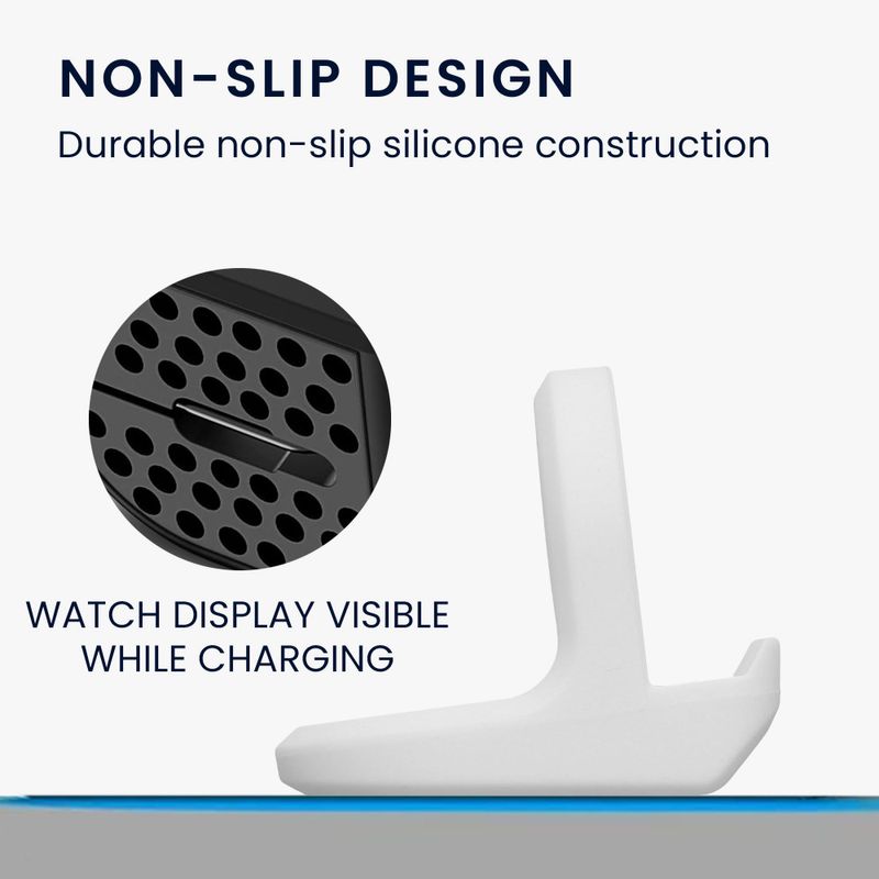 Laptop, Telefoane si Tablete - Wearables si gadgeturi - Wearables - Smartwatch-uri - Docking stand Kwmobile pentru Google Pixel Watch, Alb, Silicon, KWM0000257C002C - Infinity.ro