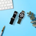 Laptop, Telefoane si Tablete - Wearables si gadgeturi - Wearables - Accesorii wearables - Set 2 Curele Kwmobile pentru Xiaomi Redmi Watch 4 / Band 8 Pro, Negru/Verde inchis, Nylon, KWM000025BE002C - Infinity.ro