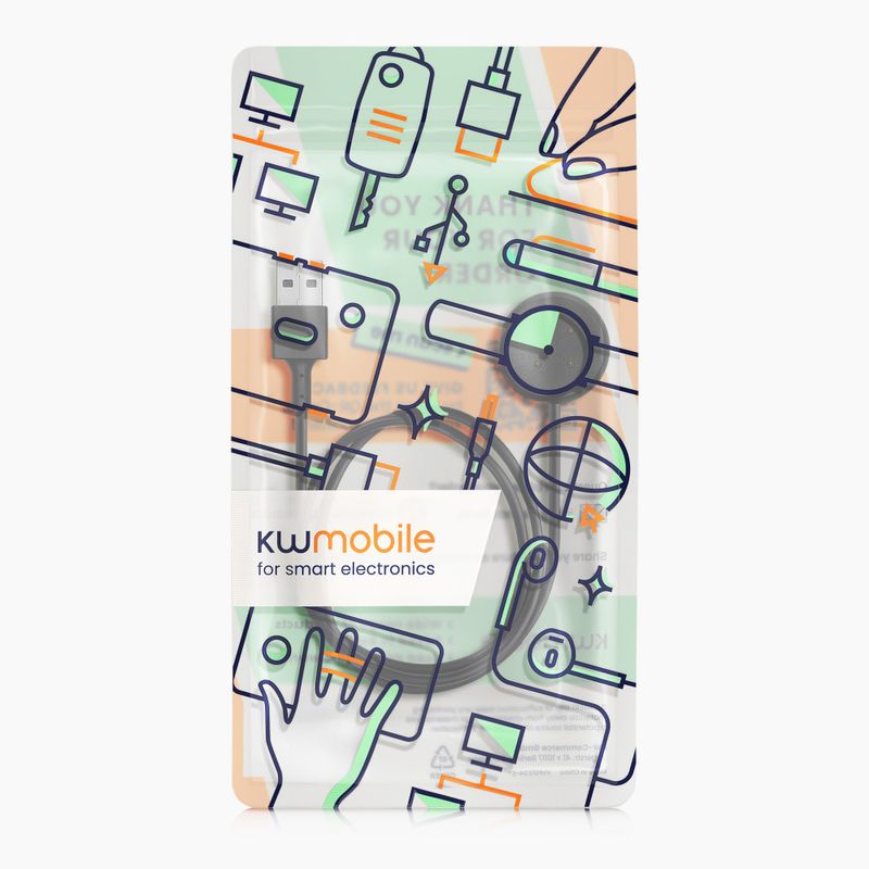 Laptop, Telefoane si Tablete - Wearables si gadgeturi - Wearables - Smartwatch-uri - Cablu de incarcare USB Kwmobile pentru Google Pixel Watch 2, Negru, Plastic, KWM0000255M001C - Infinity.ro