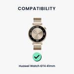Laptop, Telefoane si Tablete - Wearables si gadgeturi - Wearables - Accesorii wearables - Set 2 Curele Kwmobile pentru Huawei Watch GT 4 (41mm), Gri/Roz, Silicon, KWM0000254B002C - Infinity.ro