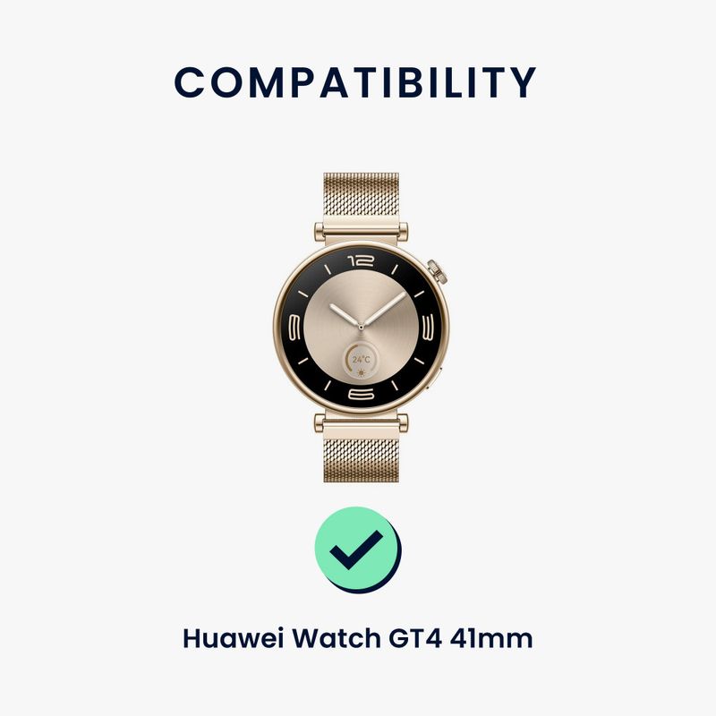 Laptop, Telefoane si Tablete - Wearables si gadgeturi - Wearables - Accesorii wearables - Set 2 Curele Kwmobile pentru Huawei Watch GT 4 (41mm), Gri/Roz, Silicon, KWM0000254B002C - Infinity.ro