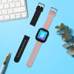 Laptop, Telefoane si Tablete - Wearables si gadgeturi - Wearables - Accesorii wearables - Set 2 Curele Kwmobile marime S pentru Xplora X6 Play, Negru/Roz, Silicon, KWM000024UB005C - Infinity.ro