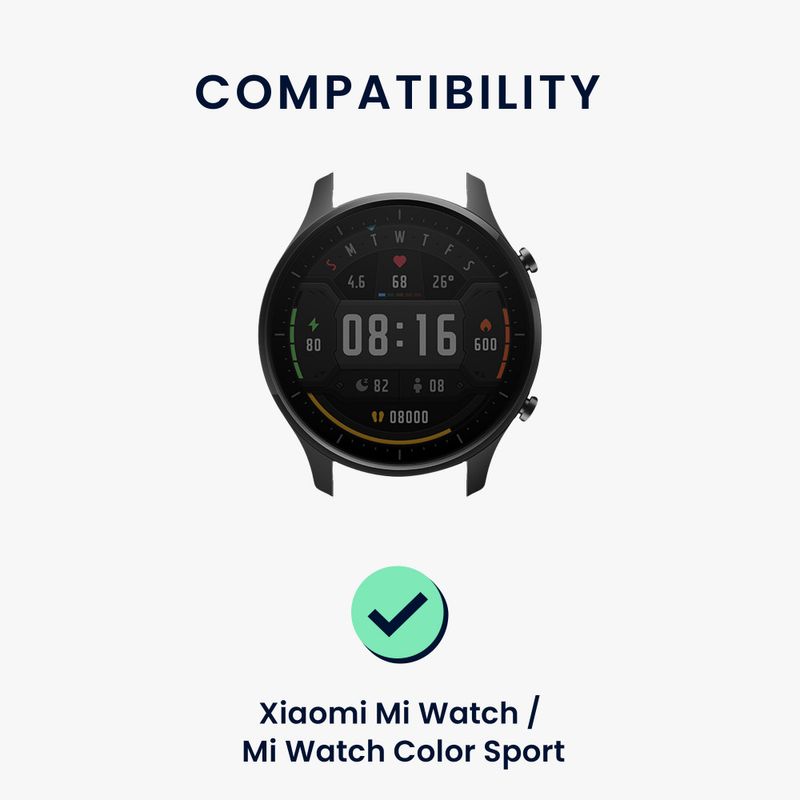 Laptop, Telefoane si Tablete - Wearables si gadgeturi - Wearables - Smartwatch-uri - Curea Kwmobile pentru Xiaomi Mi Watch/Mi Watch Color Sport, Multicolor, Nylon, KWM000025FH002C - Infinity.ro