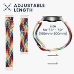 Laptop, Telefoane si Tablete - Wearables si gadgeturi - Wearables - Smartwatch-uri - Curea Kwmobile pentru Xiaomi Mi Watch/Mi Watch Color Sport, Multicolor, Nylon, KWM000025FH002C - Infinity.ro