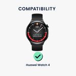 Laptop, Telefoane si Tablete - Wearables si gadgeturi - Wearables - Smartwatch-uri - Set 2 Folii de protectie Kwmobile pentru Huawei Watch 4, Transparent/Negru, Polimer, KWM000024VY001C - Infinity.ro