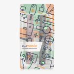 Laptop, Telefoane si Tablete - Wearables si gadgeturi - Wearables - Accesorii wearables - Set 2 Curele Kwmobile pentru Popglory P66, Multicolor/Mov, Silicon, KWM000024SZ002C - Infinity.ro