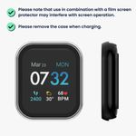 Laptop, Telefoane si Tablete - Wearables si gadgeturi - Wearables - Smartwatch-uri - Set 2 Huse Kwmobile cu sticla securizata pentru iTouch Air 3, Transparent/Negru, Plastic, KWM0000255Q001C - Infinity.ro