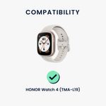 Laptop, Telefoane si Tablete - Wearables si gadgeturi - Wearables - Accesorii wearables - Cablu de incarcare USB Kwmobile pentru Honor Watch 4, Negru, Plastic, KWM000024UF001C - Infinity.ro