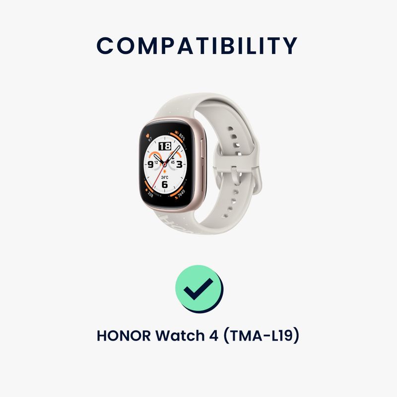 Laptop, Telefoane si Tablete - Wearables si gadgeturi - Wearables - Accesorii wearables - Cablu de incarcare USB Kwmobile pentru Honor Watch 4, Negru, Plastic, KWM000024UF001C - Infinity.ro