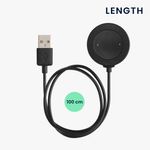Laptop, Telefoane si Tablete - Wearables si gadgeturi - Wearables - Accesorii wearables - Cablu de incarcare USB Kwmobile pentru Honor Watch 4, Negru, Plastic, KWM000024UF001C - Infinity.ro