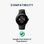 Laptop, Telefoane si Tablete - Wearables si gadgeturi - Wearables - Smartwatch-uri - Set 2 Curele Kwmobile pentru Google Pixel Watch 2/Pixel Watch, Albastru inchis/Roz, Nylon, KWM000025BF002C - Infinity.ro