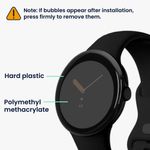 Laptop, Telefoane si Tablete - Wearables si gadgeturi - Wearables - Smartwatch-uri - Set 2 Folii de protectie Kwmobile pentru Google Pixel Watch, Transparent/Negru, Polimer, KWM000024WH001C - Infinity.ro