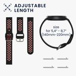 Laptop, Telefoane si Tablete - Wearables si gadgeturi - Wearables - Accesorii wearables - Set 2 Curele Kwmobile pentru Amazfit Bip 5/GTR 4, Multicolor, Silicon, KWM000024YU003C - Infinity.ro