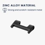 Laptop, Telefoane si Tablete - Wearables si gadgeturi - Wearables - Smartwatch-uri - Set 4 Adaptori prindere curea de 22 mm Kwmobile pentru Amazfit T-Rex, Argintiu/Negru, Otel, KWM0000255J001C - Infinity.ro