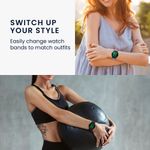 Laptop, Telefoane si Tablete - Wearables si gadgeturi - Wearables - Smartwatch-uri - Set 4 Adaptori prindere curea de 22 mm Kwmobile pentru Amazfit T-Rex, Argintiu/Negru, Otel, KWM0000255J001C - Infinity.ro