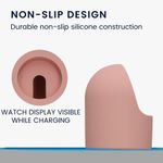 Laptop, Telefoane si Tablete - Wearables si gadgeturi - Wearables - Smartwatch-uri - Docking stand Kwmobile pentru Samsung Galaxy Watch 5, Roz deschis, Silicon, KWM0000257A002C - Infinity.ro