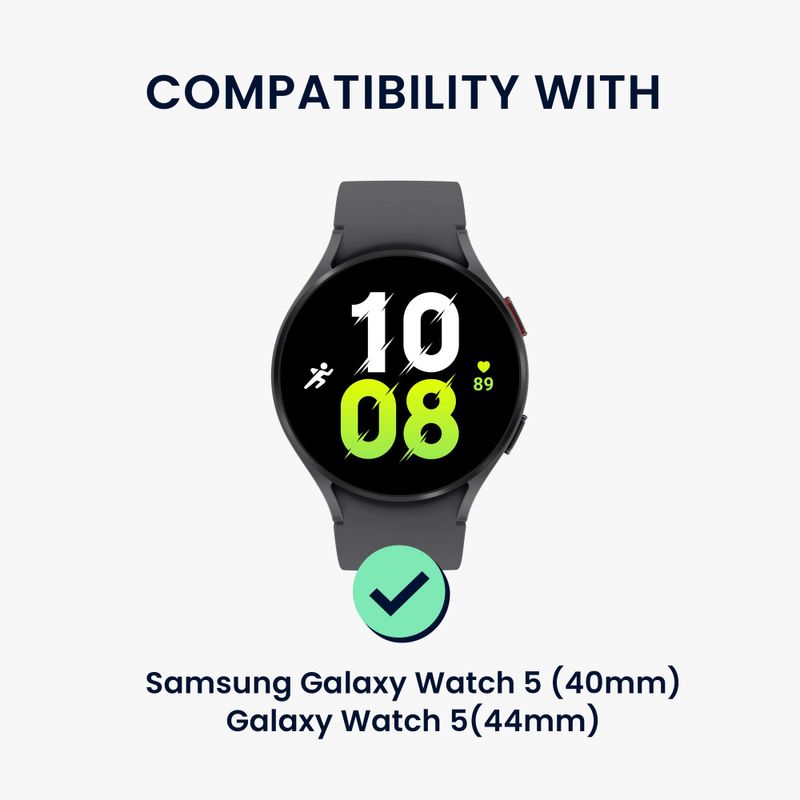 Laptop, Telefoane si Tablete - Wearables si gadgeturi - Wearables - Smartwatch-uri - Docking stand Kwmobile pentru Samsung Galaxy Watch 5, Roz deschis, Silicon, KWM0000257A002C - Infinity.ro