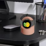 Laptop, Telefoane si Tablete - Wearables si gadgeturi - Wearables - Smartwatch-uri - Docking stand Kwmobile pentru Samsung Galaxy Watch 5, Roz deschis, Silicon, KWM0000257A002C - Infinity.ro