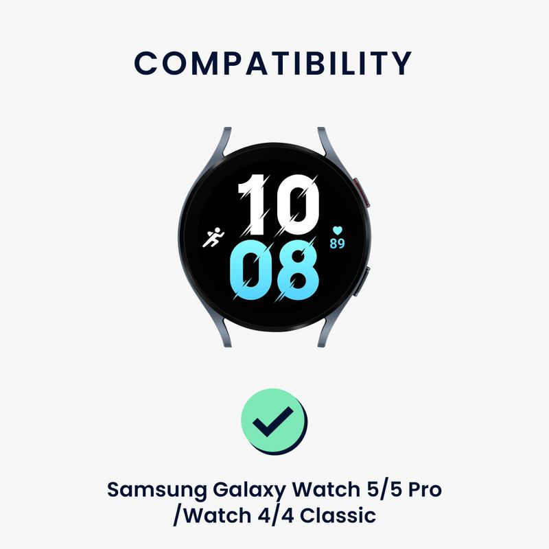Laptop, Telefoane si Tablete - Wearables si gadgeturi - Wearables - Smartwatch-uri - Curea Kwmobile pentru Samsung Galaxy Watch 5/Galaxy Watch 5 Pro/Galaxy Watch 4, Roz deschis, Nylon, KWM000024XZ002C - Infinity.ro