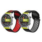 Laptop, Telefoane si Tablete - Wearables si gadgeturi - Wearables - Accesorii wearables - Set 2 Curele Kwmobile pentru Amazfit Cheetah/ZEPP E, Multicolor, Silicon, KWM000024TZ001C - Infinity.ro