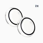 Laptop, Telefoane si Tablete - Wearables si gadgeturi - Wearables - Smartwatch-uri - Set 2 Huse Kwmobile cu sticla securizata pentru Google Pixel Watch 2/Pixel Watch, Transparent, Plastic, KWM0000254R001C - Infinity.ro