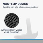 Laptop, Telefoane si Tablete - Wearables si gadgeturi - Wearables - Smartwatch-uri - Docking stand Kwmobile pentru Google Pixel Watch 2, Alb, Silicon, KWM0000259O002C - Infinity.ro