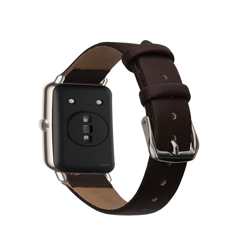 Laptop, Telefoane si Tablete - Wearables si gadgeturi - Wearables - Smartwatch-uri - Curea Kwmobile pentru Huawei Watch Fit mini, Maro, Piele naturala, KWM0000174K007C - Infinity.ro