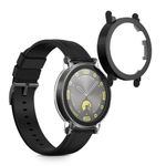 Laptop, Telefoane si Tablete - Wearables si gadgeturi - Wearables - Smartwatch-uri - Set 2 Huse Kwmobile cu sticla securizata pentru Huawei Watch GT 4 (41mm), Transparent/Negru, Plastic, KWM0000254P002C - Infinity.ro