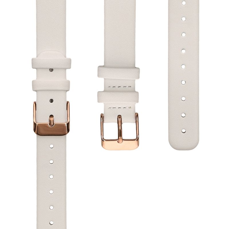 Laptop, Telefoane si Tablete - Wearables si gadgeturi - Wearables - Accesorii wearables - Curea Kwmobile pentru Garmin Lily Sport, Alb, Piele naturala, KWM000020AH003C - Infinity.ro