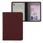 Carti si Birotica - Birotica - Accesorii de birou - Mape si dosare - Husa Kwmobile pentru certificatul de inmatriculare, Visiniu, Piele ecologica, KWM000013EI005C - Infinity.ro