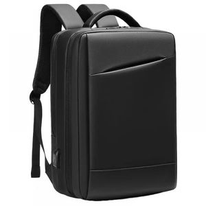 Rucsac pentru laptop 15.6 inch MingLu capacitate 20-39L port USB impermeabil antifurt unisex dimensiuni 300 x 130 x 430