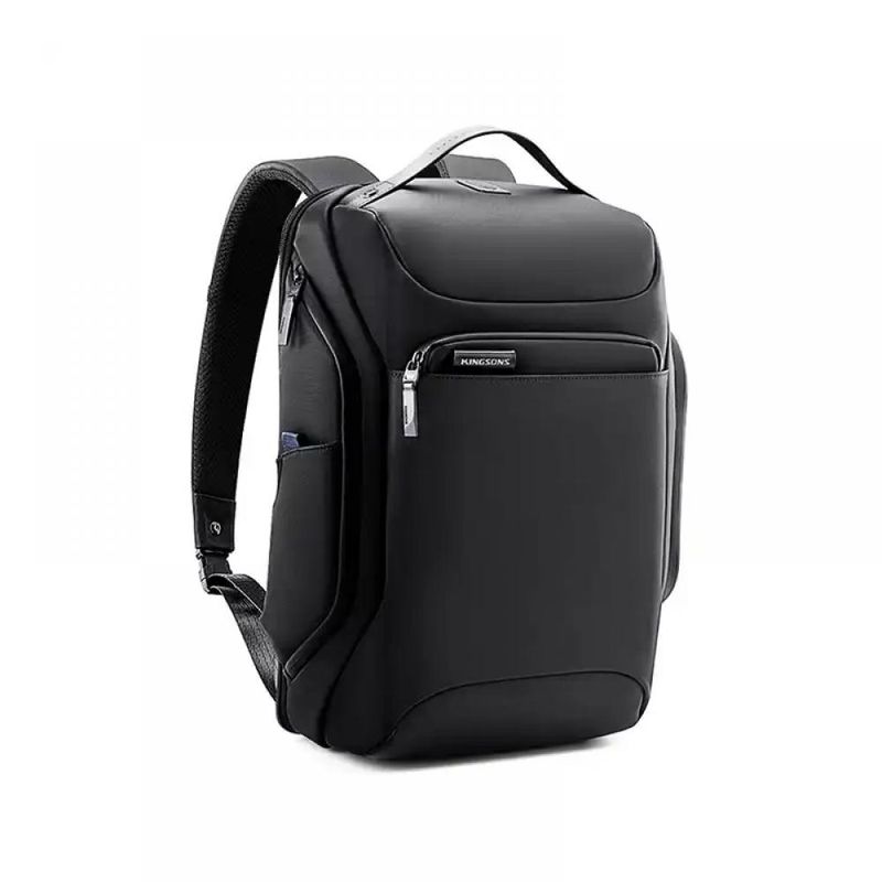 Laptop, Telefoane si Tablete - Laptopuri si accesorii - Accesorii Laptop - Genti laptop - Rucsac multifunctional Kingsons compatibil cu laptop 15.6 inch si tableta de 12.9 inch impermeabil port USB antifurt - Infinity.ro