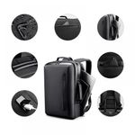 Laptop, Telefoane si Tablete - Laptopuri si accesorii - Accesorii Laptop - Genti laptop - Rucsac business Kingsons compatibil cu laptop 156 inch impermeabil port USB antifurt rezistent la socuri negru - Infinity.ro