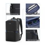 Laptop, Telefoane si Tablete - Laptopuri si accesorii - Accesorii Laptop - Genti laptop - Rucsac business Kingsons compatibil cu laptop 15.6 inch si tableta de 11 inch impermeabil port USB antifurt - Infinity.ro