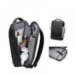 Laptop, Telefoane si Tablete - Laptopuri si accesorii - Accesorii Laptop - Genti laptop - Ghiozdan Mark Ryden compatibil cu laptop 15.6 inch tableta 9.7 inch full impermeabil port USB si micro USB antifurt 3 - Infinity.ro