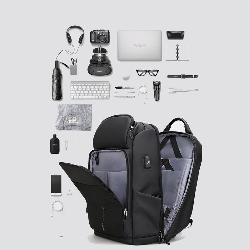 Laptop, Telefoane si Tablete - Laptopuri si accesorii - Accesorii Laptop - Genti laptop - Rucsac/ghiozdan Mark Ryden Smart pentru laptop 17.3 port USB complet impermeabil sistem antifurt unisex spatios - Infinity.ro